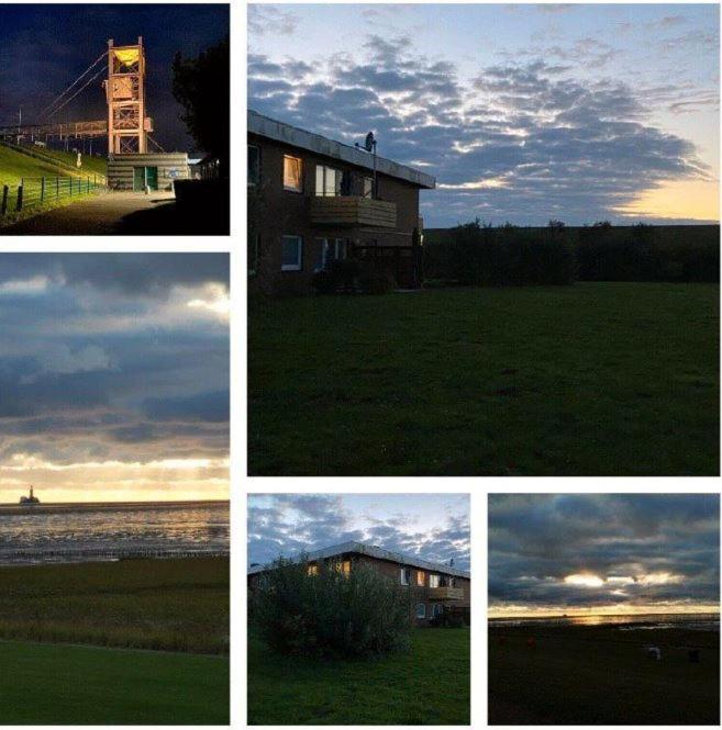 Deichwohnung Strandweg 7 Friedrichskoog-Spitze Exterior foto