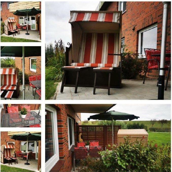 Deichwohnung Strandweg 7 Friedrichskoog-Spitze Exterior foto